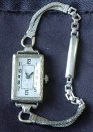 Lady art deco watch circa 1930's vintage